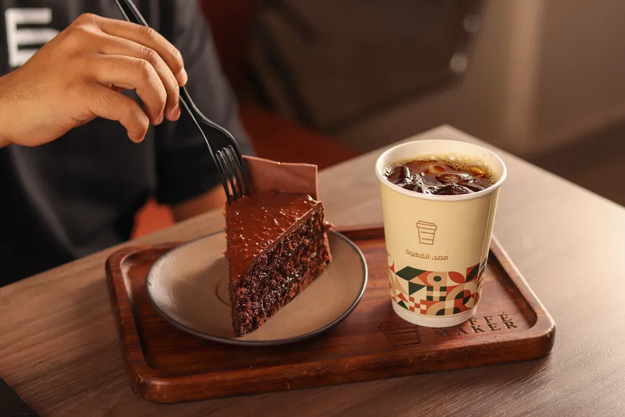 Cake and coffee