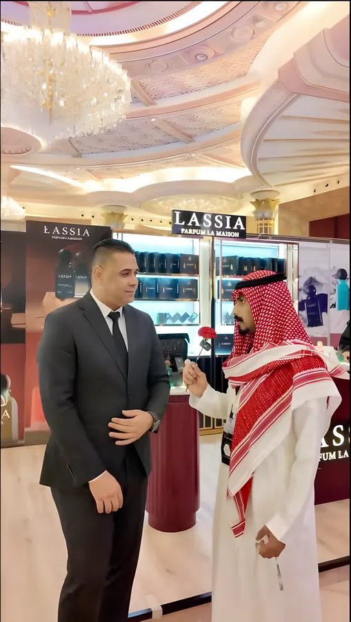 Interview at the Perfumes exhibition